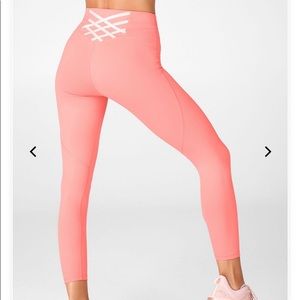 Fabletics High-waisted Strappy 7/8 Leggings
